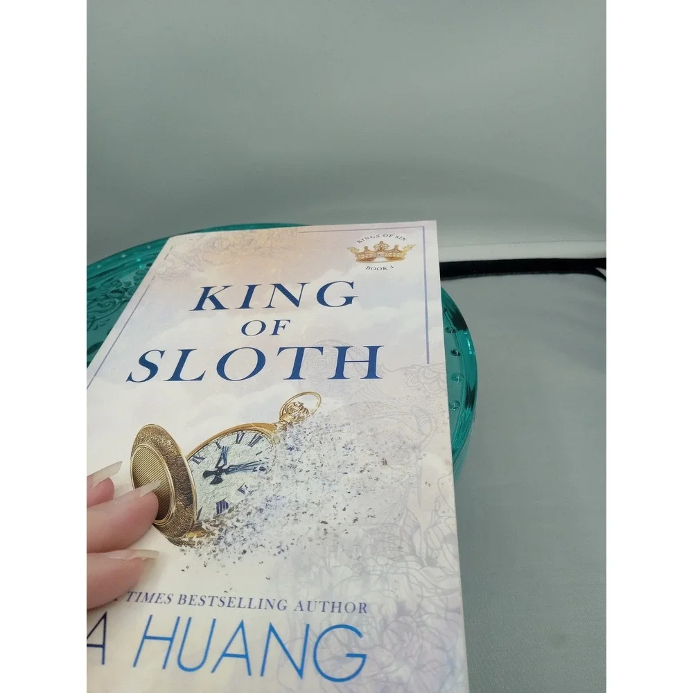 King Of Sloth By Ana Huang Barnes & Noble Exclusive Edition #4 Sticker Came Off